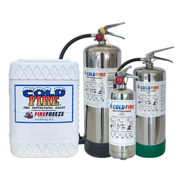 ColdFire Stainless Steel Fire Extinguisher